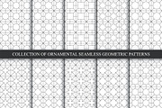 Oriental seamless geometric patterns