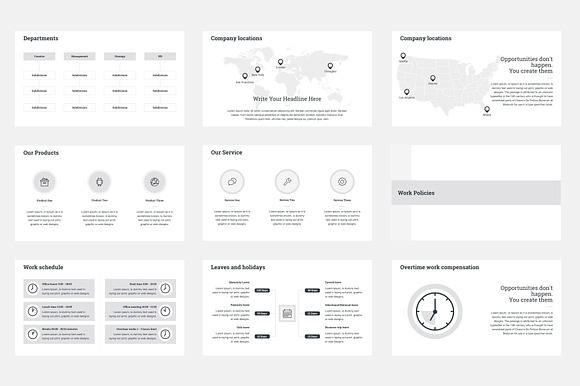 HR Human Resources Keynote Template in Keynote Templates - product preview 2