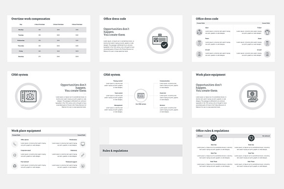 HR Human Resources Keynote Template in Keynote Templates - product preview 3