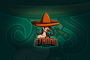 Strong Girl - Mascot & Esport Logo