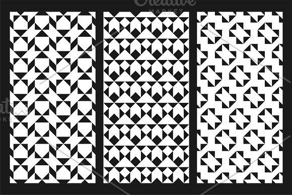 Repeat geometric b&w prints/patterns in Patterns - product preview 7