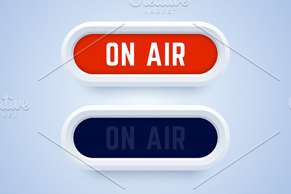 On air buttons