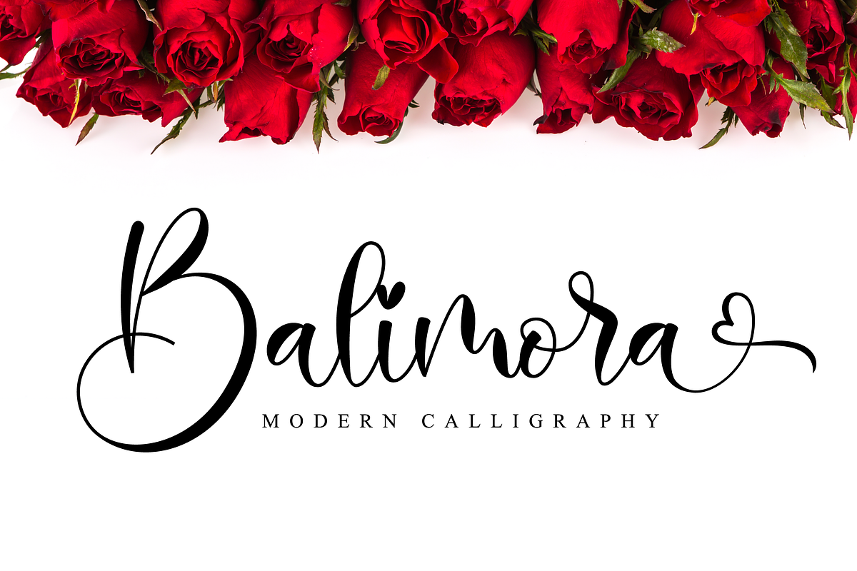Balimora // Lovely Script Font in Script Fonts - product preview 8