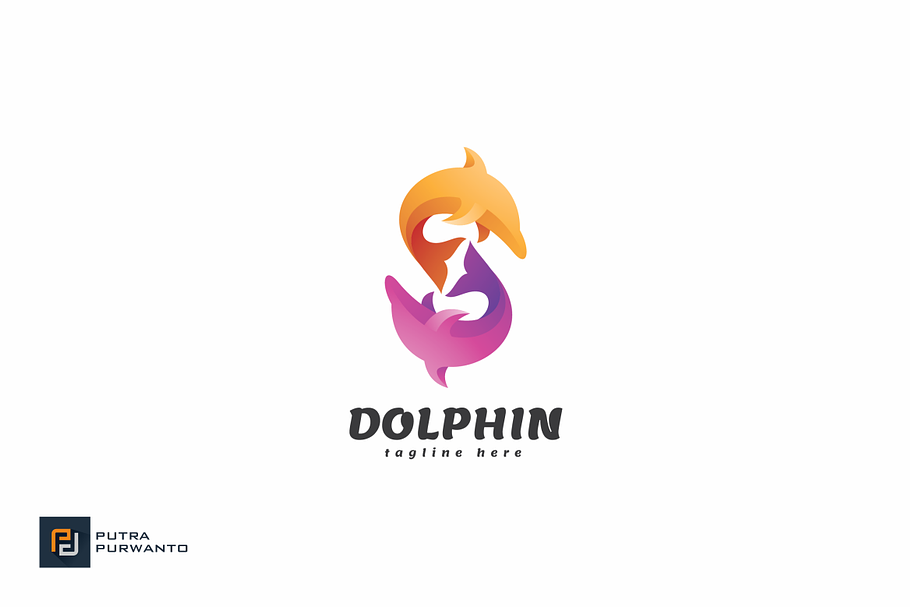 Dolphin - Logo Template in Logo Templates - product preview 8