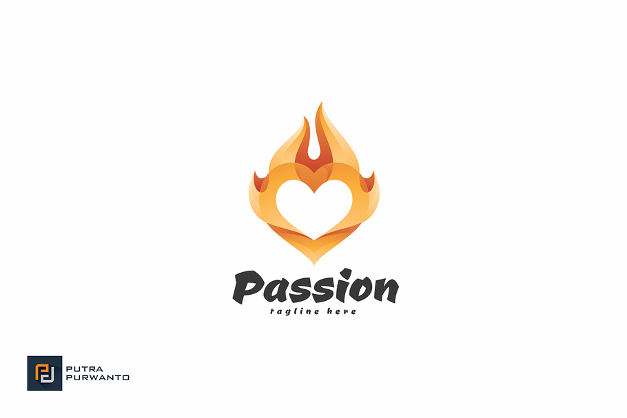 Passion - Logo Template in Logo Templates - product preview 8