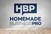 HBP Logo Design Typography Monogram