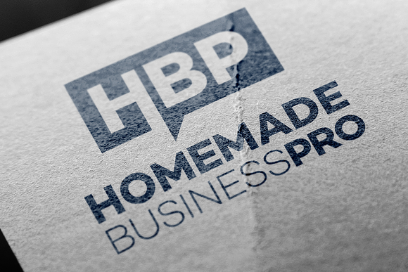 HBP Logo Design Typography Monogram in Logo Templates - product preview 3