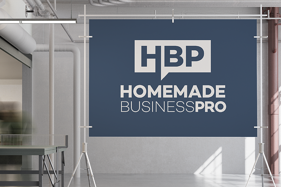 HBP Logo Design Typography Monogram in Logo Templates - product preview 4