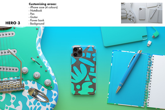 Phone 11 Pro clear case Mock-up in Product Mockups - product preview 8