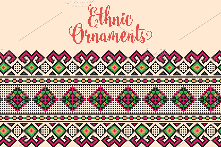 20 Ethnic Ornaments