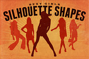 Silhouette Shapes - Sexy Girls