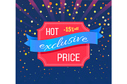 Hot Exclusive Price 15 Percent Off