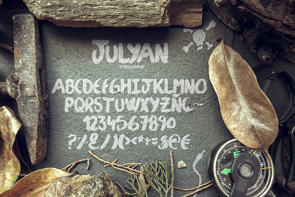 Julyan Typeface + Extras in Script Fonts - product preview 1