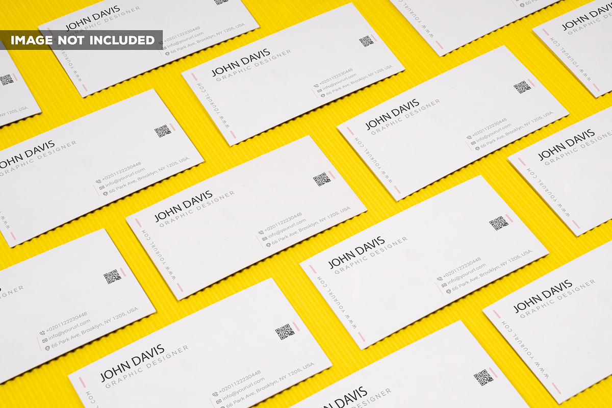 Realistic Business Card Mock 2 in Branding Mockups - product preview 8