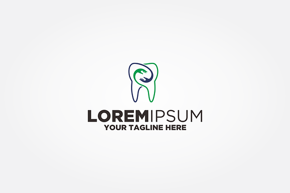 Tooth Care Logo in Logo Templates - product preview 2