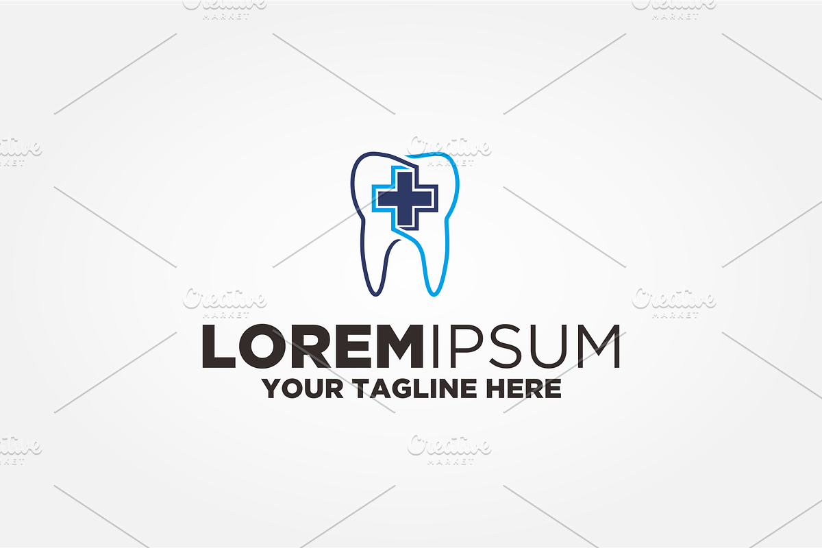 Health Tooth Logo in Logo Templates - product preview 8