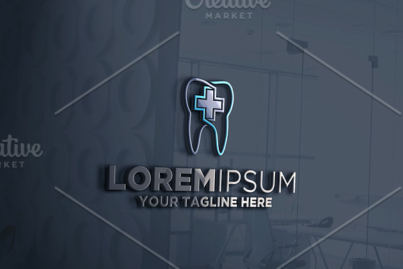 Health Tooth Logo in Logo Templates - product preview 1