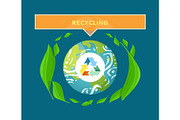Sorting Trash, Environmental Care