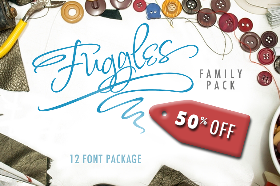 Fuggles Family 50% OFF in Script Fonts - product preview 8