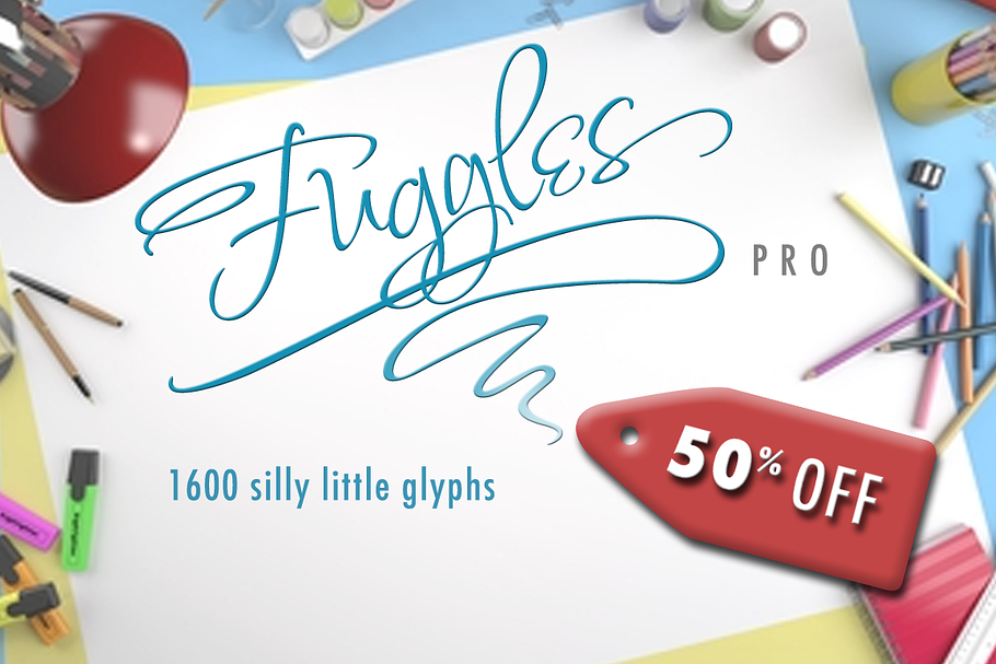 Fuggles PRO 50% OFF in Script Fonts - product preview 8