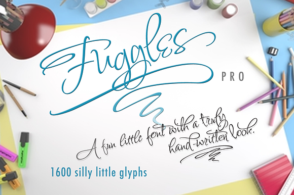 Fuggles PRO 50% OFF in Script Fonts - product preview 1