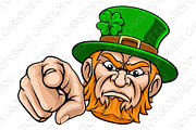 Leprechaun Pointing Finger At You