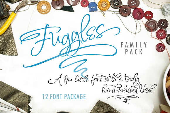 Fuggles Family 50% OFF in Script Fonts - product preview 1
