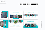 Blue Busines - Google Slide Template