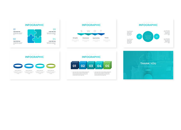 Blue Busines - Keynote Template in Keynote Templates - product preview 3