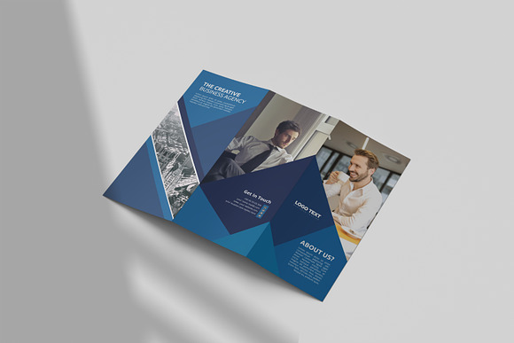 Corporate Business Trifold Brochure in Brochure Templates - product preview 1