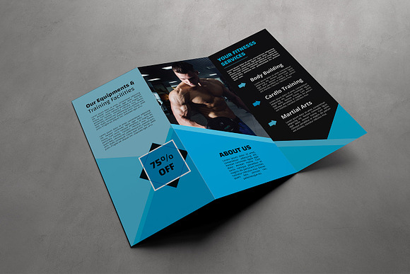 Your Personal Fitness Brochure in Brochure Templates - product preview 3