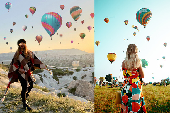 100 Hot Air Balloon Photo Overlays in Objects - product preview 2