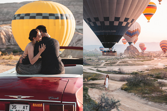 100 Hot Air Balloon Photo Overlays in Objects - product preview 3