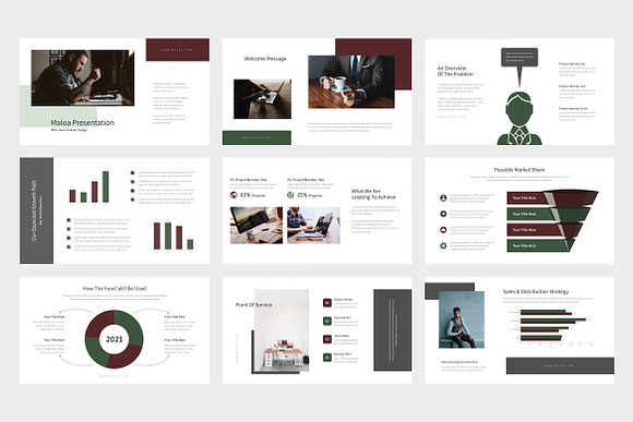 Maloa : Pitch Deck Keynote in Keynote Templates - product preview 1