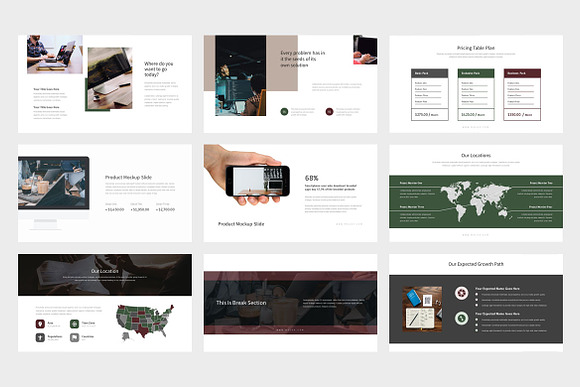 Maloa : Pitch Deck Keynote in Keynote Templates - product preview 3
