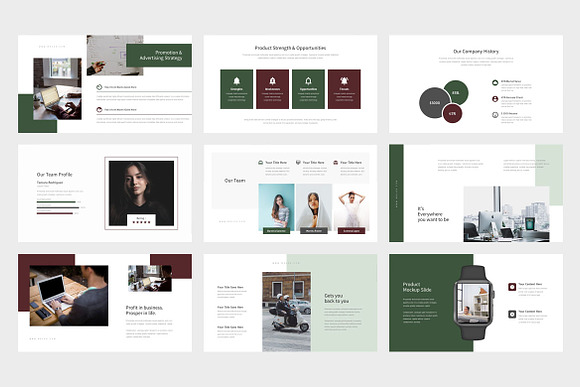 Maloa : Pitch Deck Keynote in Keynote Templates - product preview 5