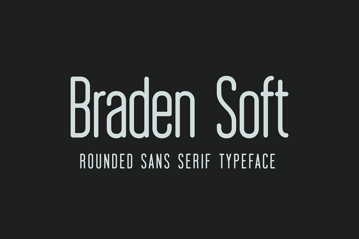 Braden Soft in Sans-Serif Fonts - product preview 8