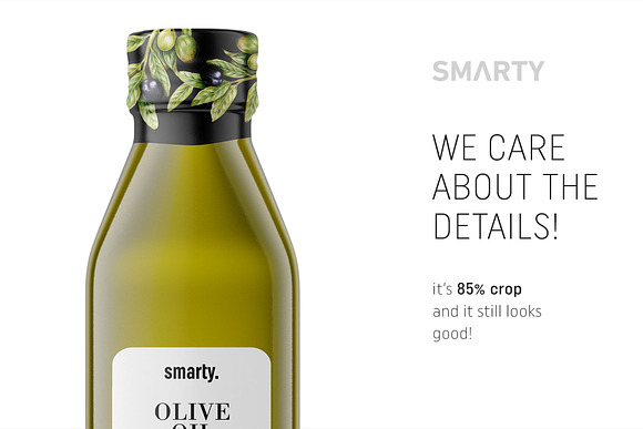 Olive oil mockup in Product Mockups - product preview 3