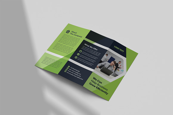 Corporate Business TriFold Brochure in Brochure Templates - product preview 1
