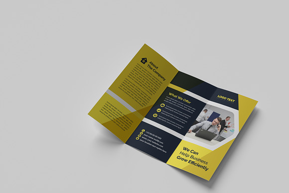 Corporate Business TriFold Brochure in Brochure Templates - product preview 3