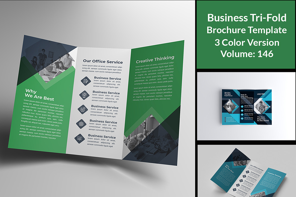 Best Business - Trifold Brochure in Templates - product preview 8