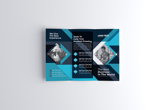 Best Business - Trifold Brochure in Templates - product preview 1