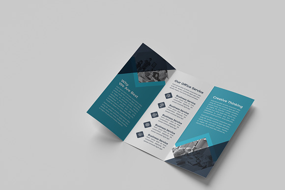 Best Business - Trifold Brochure in Templates - product preview 2