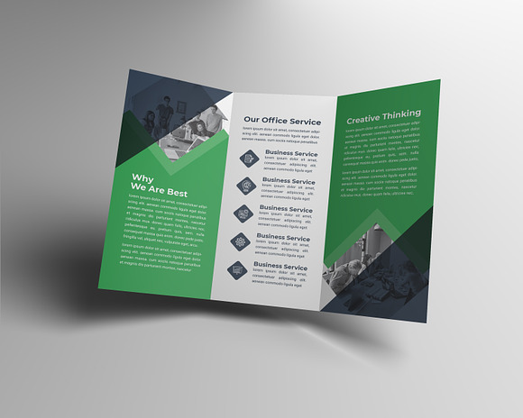 Best Business - Trifold Brochure in Templates - product preview 3