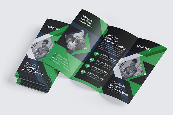 Best Business - Trifold Brochure in Templates - product preview 4