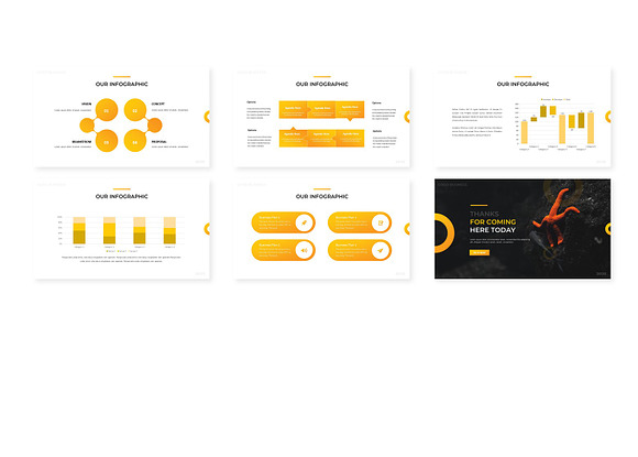 Orange It - Google Slide Template in Google Slides Templates - product preview 3