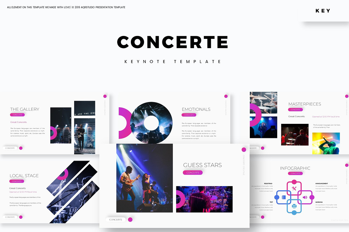 Concerte - Keynote Template in Keynote Templates - product preview 8