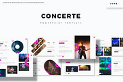 Concerte - Powerpoint Template