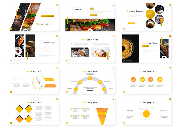 Foodies - Google Slide Template in Google Slides Templates - product preview 2