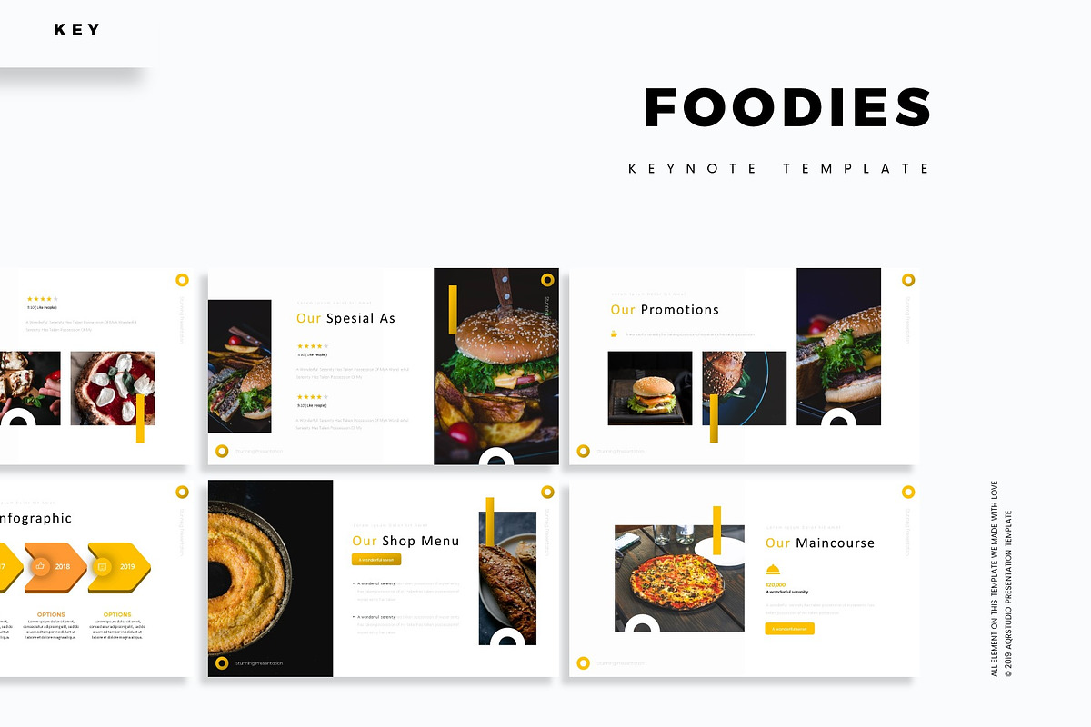 Foodies - Keynote Template in Keynote Templates - product preview 8